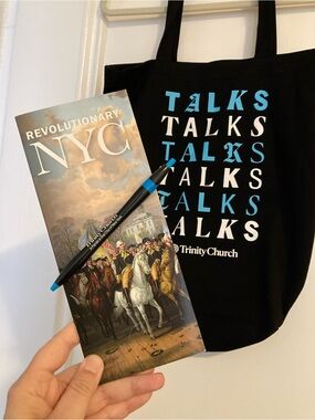 Trinity Church NYC - Talks Tote Bag + Brochure & Pen - Hamilton History & Grave